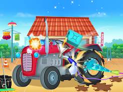 Truck wash games for boys Captura de pantalla 0