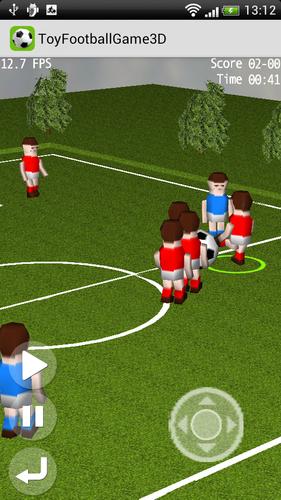 Toy Football Game 3D Captura de tela 0