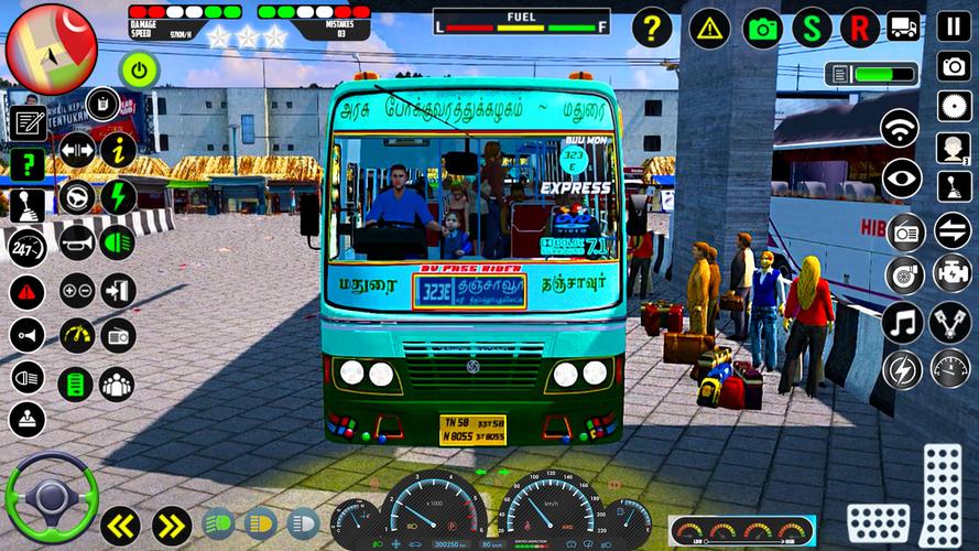 Real Bus Simulator Bus Game 3D Capture d'écran 1