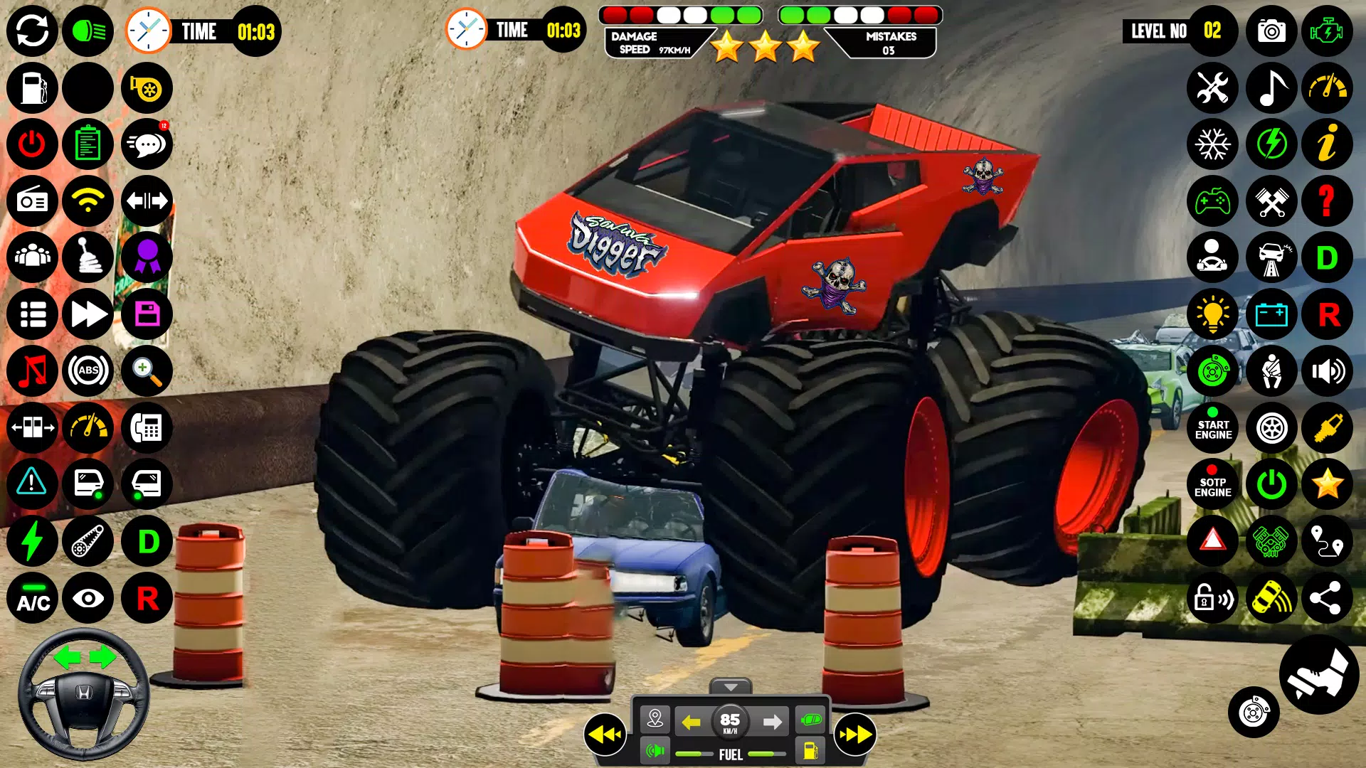 4x4 Monster Truck Game - Derby Скриншот 3