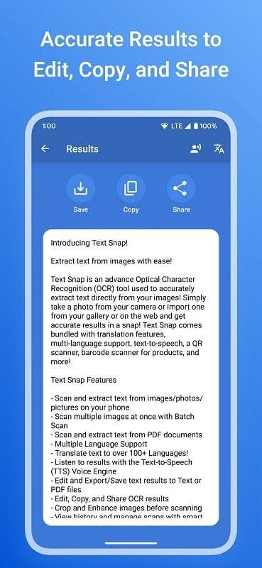 Text Snap - Image to Text স্ক্রিনশট 2