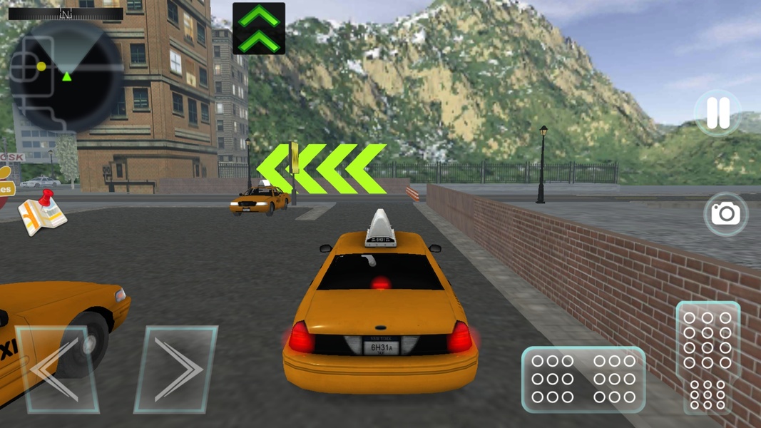 City Taxi Driver Sim Schermafbeelding 1