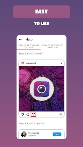 Insget - Instagram Downloader Capture d'écran 1