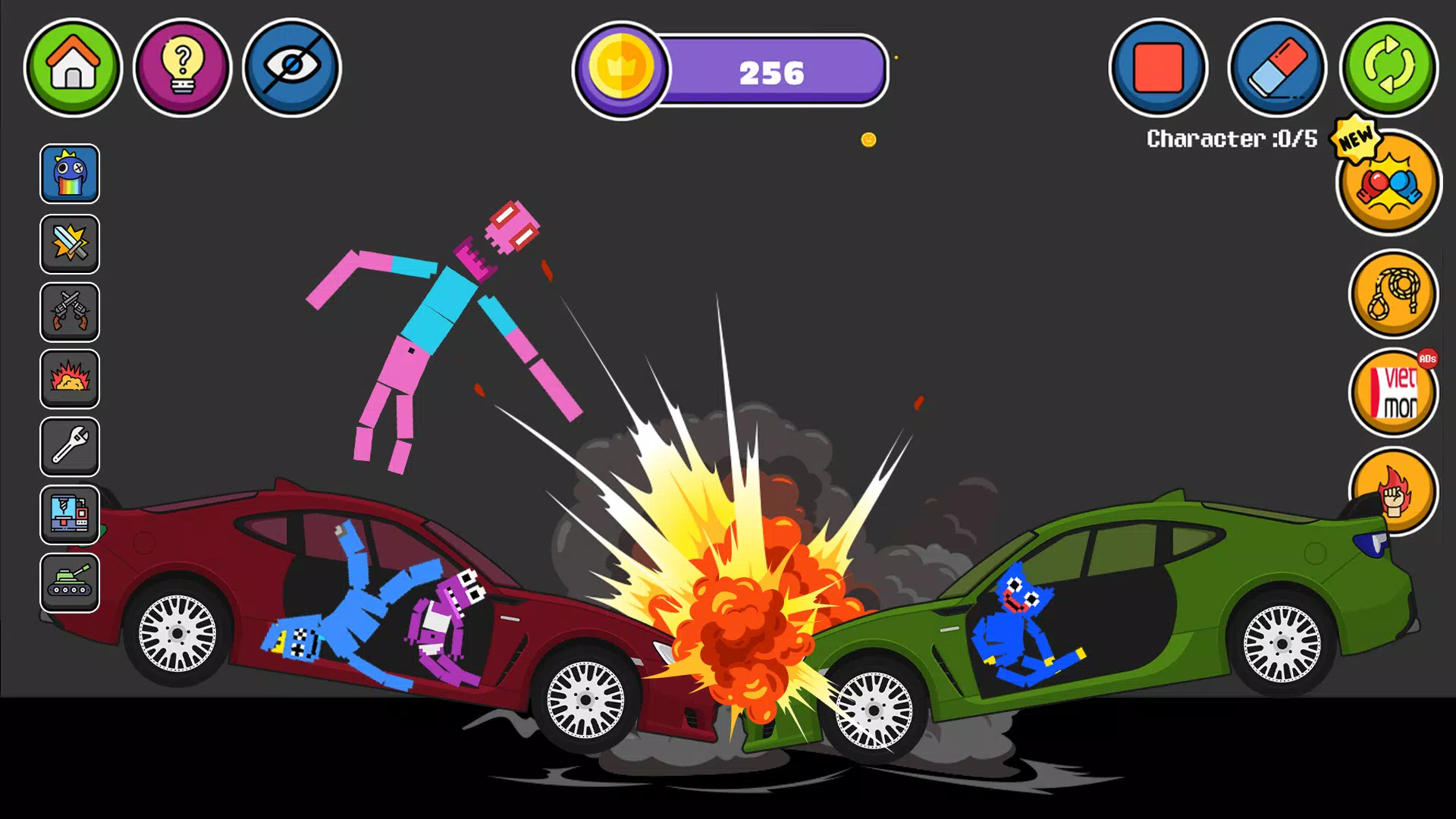 Blue Monster Playground Captura de pantalla 2