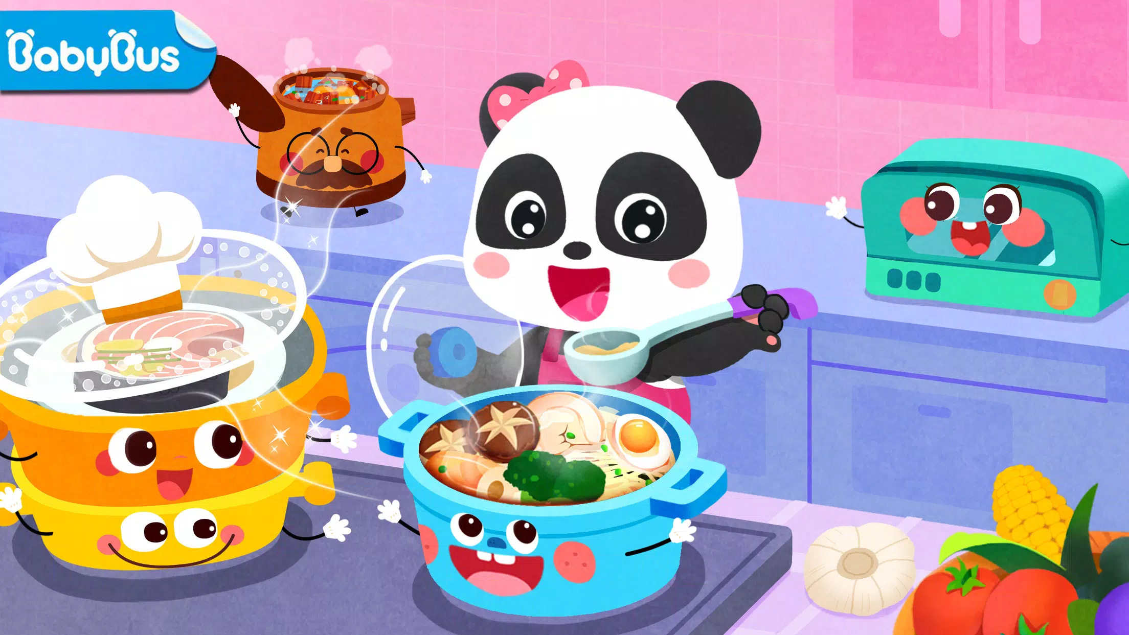 Baby Panda's Kitchen Party Скриншот 0