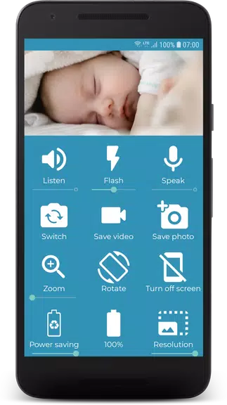 BabyCam - Baby Monitor Camera ภาพหน้าจอ 1