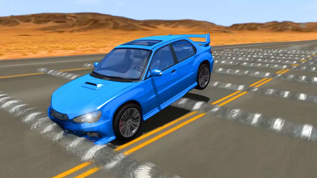 Beam Drive Road Crash 3D Games Screenshot 1