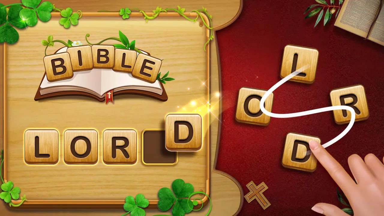 Bible Word Connect Puzzle Game Ekran Görüntüsü 1