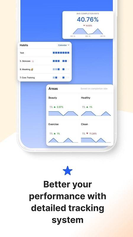 Habitify: Daily Habit Tracker Captura de tela 1