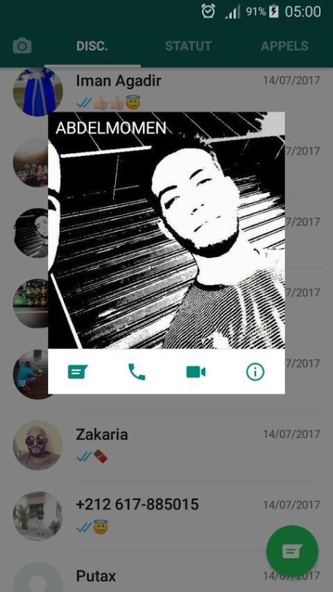 WatsAp Messenger Captura de pantalla 2