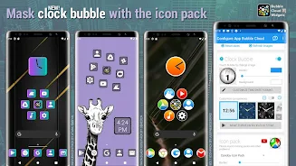 Bubble Cloud Widgets + Folders Ảnh chụp màn hình 2