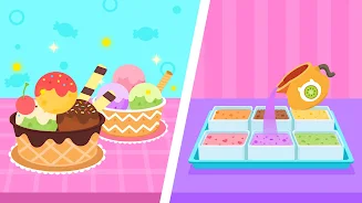 DuDu Dessert Shop DIY Games Screenshot 1