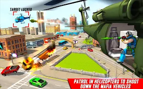 Traffic Car Shooting Games Captura de pantalla 3