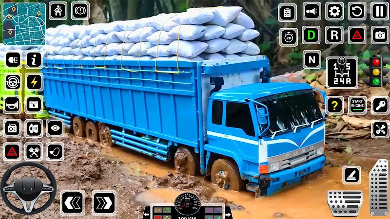 Offroad Mud Truck Driving Game應用截圖第2張