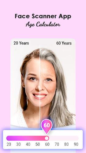 Face Scanner - Age Calculator ဖန်သားပြင်ဓာတ်ပုံ 0