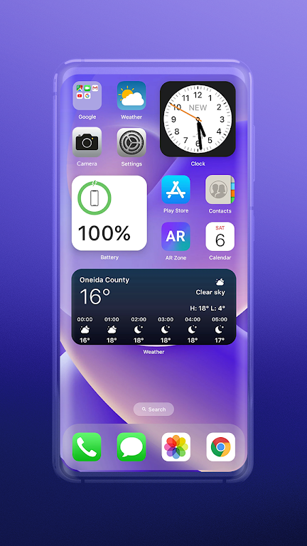 Widgets: ios 17 theme应用截图第0张