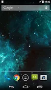 Galaxy Nebula Live Wallpaper स्क्रीनशॉट 1