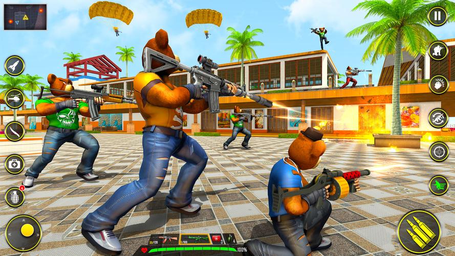 Teddy Bear Gun Shooting Game স্ক্রিনশট 3