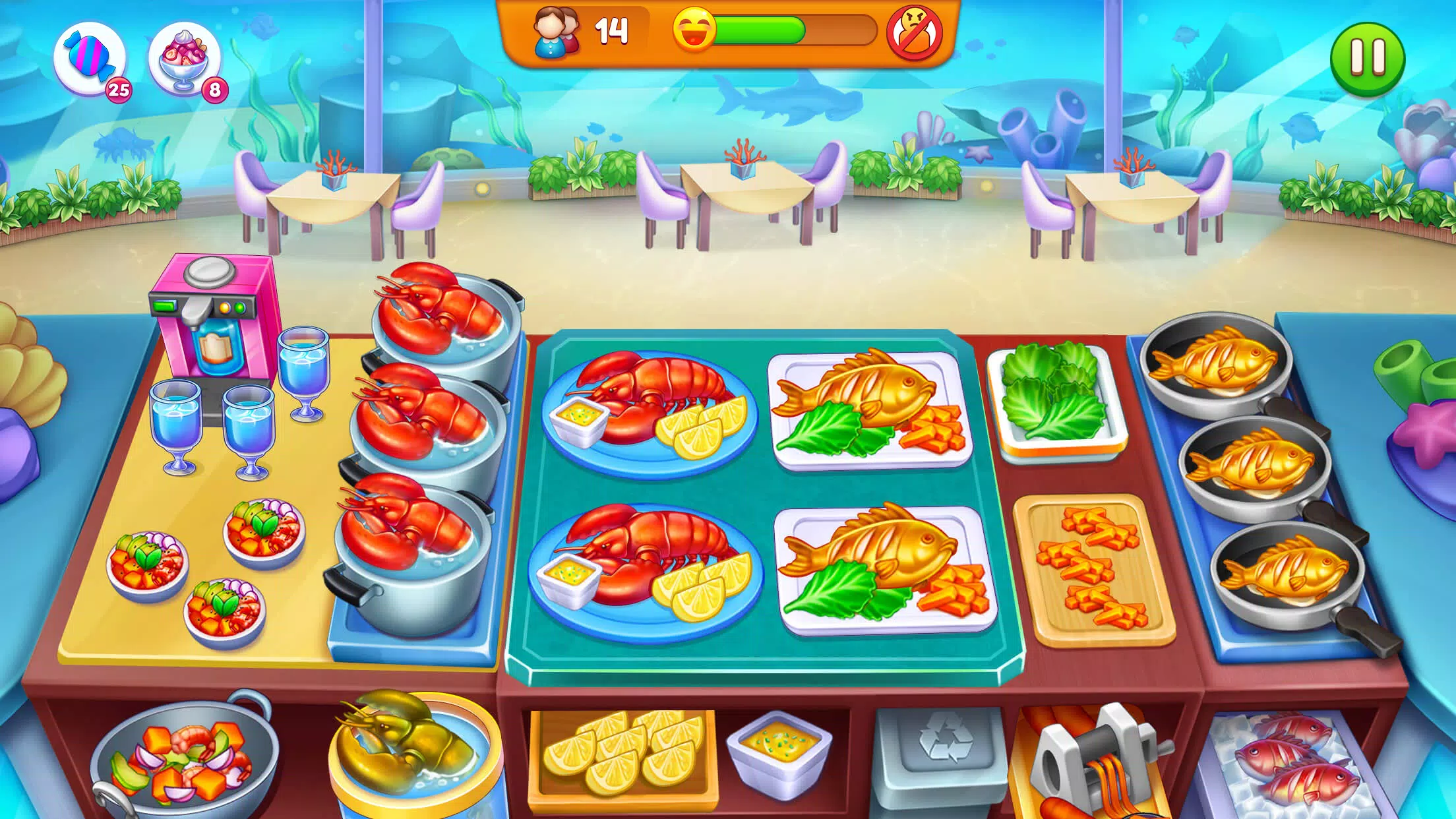 Cooking Restaurant Food Games Zrzut ekranu 3