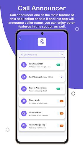 Caller Name Announcer & Talker स्क्रीनशॉट 2
