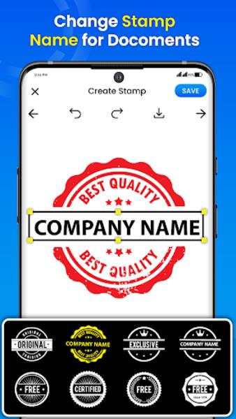 Stamp Maker – Image Watermark স্ক্রিনশট 0