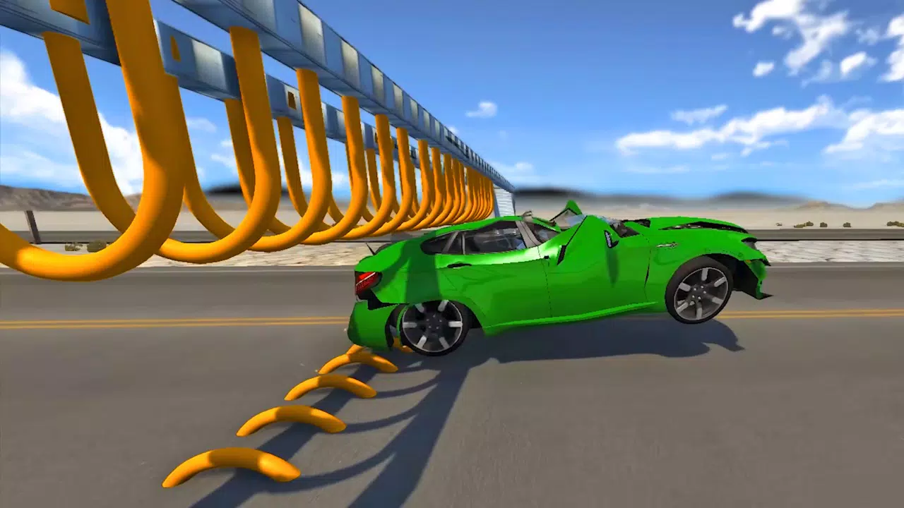 Beam Drive Road Crash 3D Games Screenshot 3