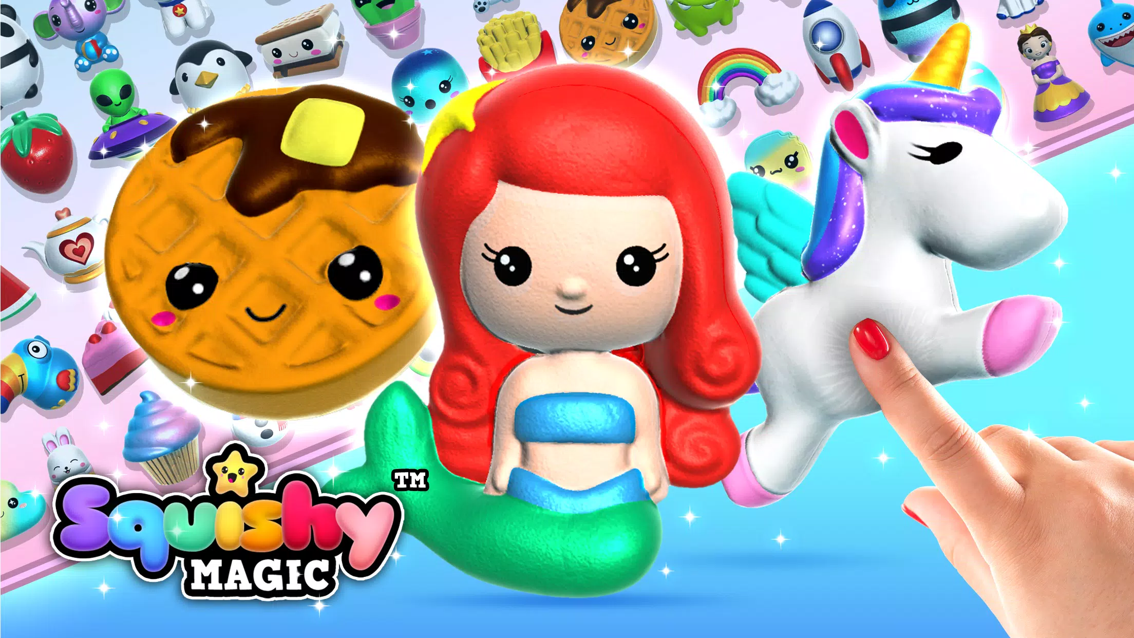 Squishy Magic: 3D Toy Coloring Screenshot 0