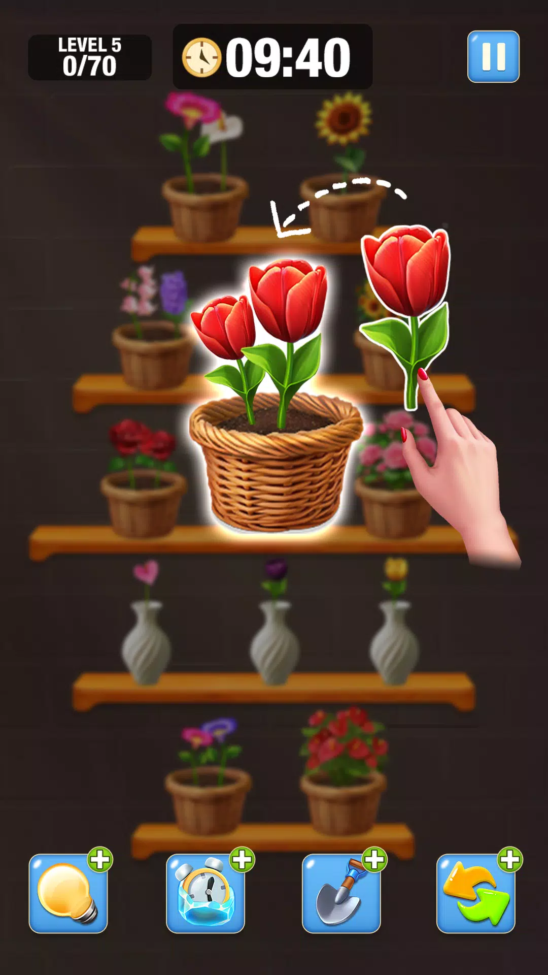 Blossom Match-Flower Sort Game স্ক্রিনশট 1