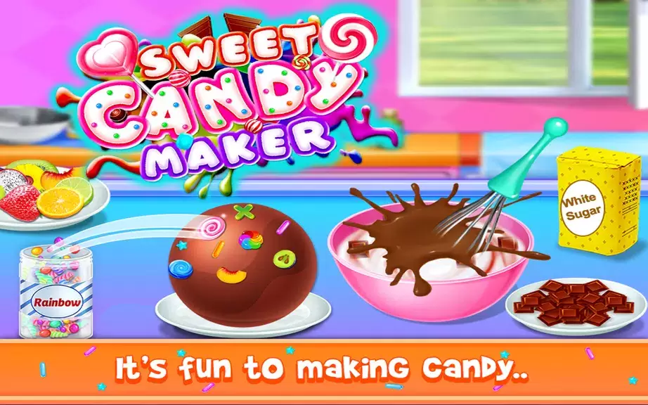 Sweet Candy Maker - Candy Game スクリーンショット 1