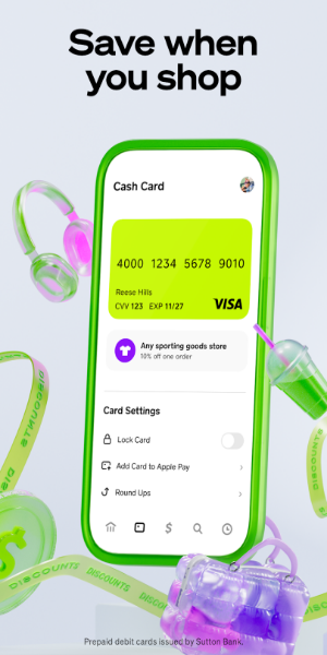 Cash App
</p><p>কমিশন-মুক্ত স্টক বিনিয়োগ<strong></strong>
</p>সম্পূর্ণ কমিশন-মুক্ত, মাত্র $1 দিয়ে শুরু করে স্টকে বিনিয়োগ করুন।  সহজে আপনার বিনিয়োগ ট্র্যাক করুন এবং <p> বিনিয়োগের মাধ্যমে আপনার পোর্টফোলিও পরিচালনা করুন।Cash App
</p><p>ব্যক্তিগত ভিসা ডেবিট কার্ড<strong></strong>
</p>আপনার <p> কার্ড কাস্টমাইজ করুন এবং এটি আপনার ঠিকানায় পৌঁছে দিন।  কোনো লুকানো ফি ছাড়াই একটি নিরাপদ, বিশ্বব্যাপী স্বীকৃত ভিসা ডেবিট কার্ড উপভোগ করুন।Cash App
</p><p>আপনার লক্ষ্যের জন্য স্বয়ংক্রিয় সঞ্চয়<strong></strong>
</p>সঞ্চয় লক্ষ্য সেট করুন এবং রাউন্ড আপ সহ স্বয়ংক্রিয় অবদান রাখুন বা অতিরিক্ত পরিবর্তন স্বয়ংক্রিয়ভাবে সংরক্ষণ করুন। কোনো ন্যূনতম ব্যালেন্স বা ফি লাগবে না।<p>
</p><p>কিশোর এবং প্রাপ্তবয়স্কদের জন্য অ্যাক্সেসযোগ্য<strong></strong>
</p><p> 13 বছর বা তার বেশি বয়সী ব্যবহারকারীদের জন্য উপলব্ধ।  অপ্রাপ্তবয়স্কদের পিতামাতা বা অভিভাবকের তত্ত্বাবধান প্রয়োজন৷Cash App৷
</p><p><em> একটি আর্থিক পরিষেবা প্ল্যাটফর্ম হিসাবে কাজ করে, ব্যাঙ্ক নয়। ব্যাঙ্কিং পরিষেবাগুলি Cash App-এর অংশীদার ব্যাঙ্কগুলির মাধ্যমে প্রদান করা হয়। প্রিপেড ডেবিট কার্ড সাটন ব্যাঙ্ক জারি করে এবং কালো বা সাদা রঙে পাওয়া যায়।Cash App</em>
</p><p>ভগ্নাংশ শেয়ার অ-হস্তান্তরযোগ্য।  সম্পূর্ণ শর্তাবলীর জন্য <em> বিনিয়োগকারী গ্রাহক চুক্তি দেখুন।Cash App</em>
</p><p>ব্রোকারেজ পরিষেবাগুলি <em> Investing LLC, একটি ব্লক, Inc. সাবসিডিয়ারি এবং একজন FINRA/SIPC সদস্য দ্বারা অফার করা হয়। মূলধনের সম্ভাব্য ক্ষতি সহ বিনিয়োগে ঝুঁকি জড়িত। এই তথ্য বিনিয়োগ পরামর্শ গঠন করে না।Cash App</em>
</p><p> ছবি