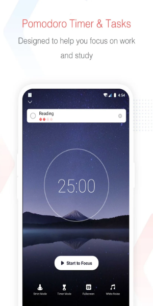 Focus To-Do: Pomodoro & Tâches Capture d'écran 0