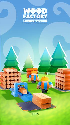 Wood Factory – Lumber Tycoon Captura de pantalla 0