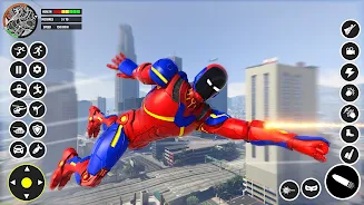 Spider Rescue- Rope Hero games Captura de pantalla 2