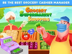 Grocery Shopping Cash Register Captura de pantalla 0