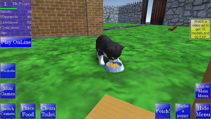 Cute Pocket Puppy 3D स्क्रीनशॉट 0