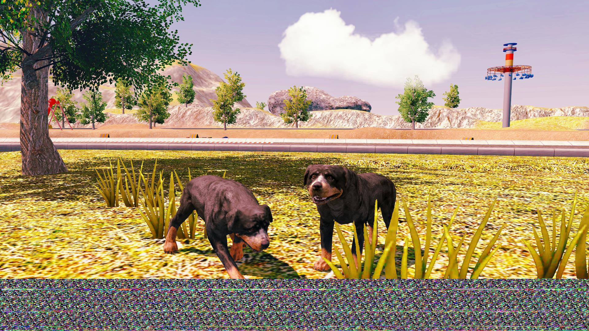 Rottweiler Dog Simulator Captura de tela 3