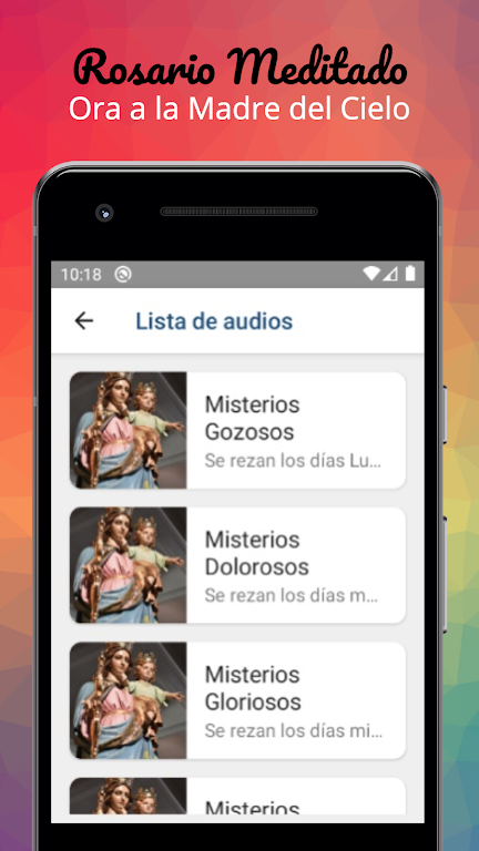 Santo Rosario Catolico: Audio Screenshot 2
