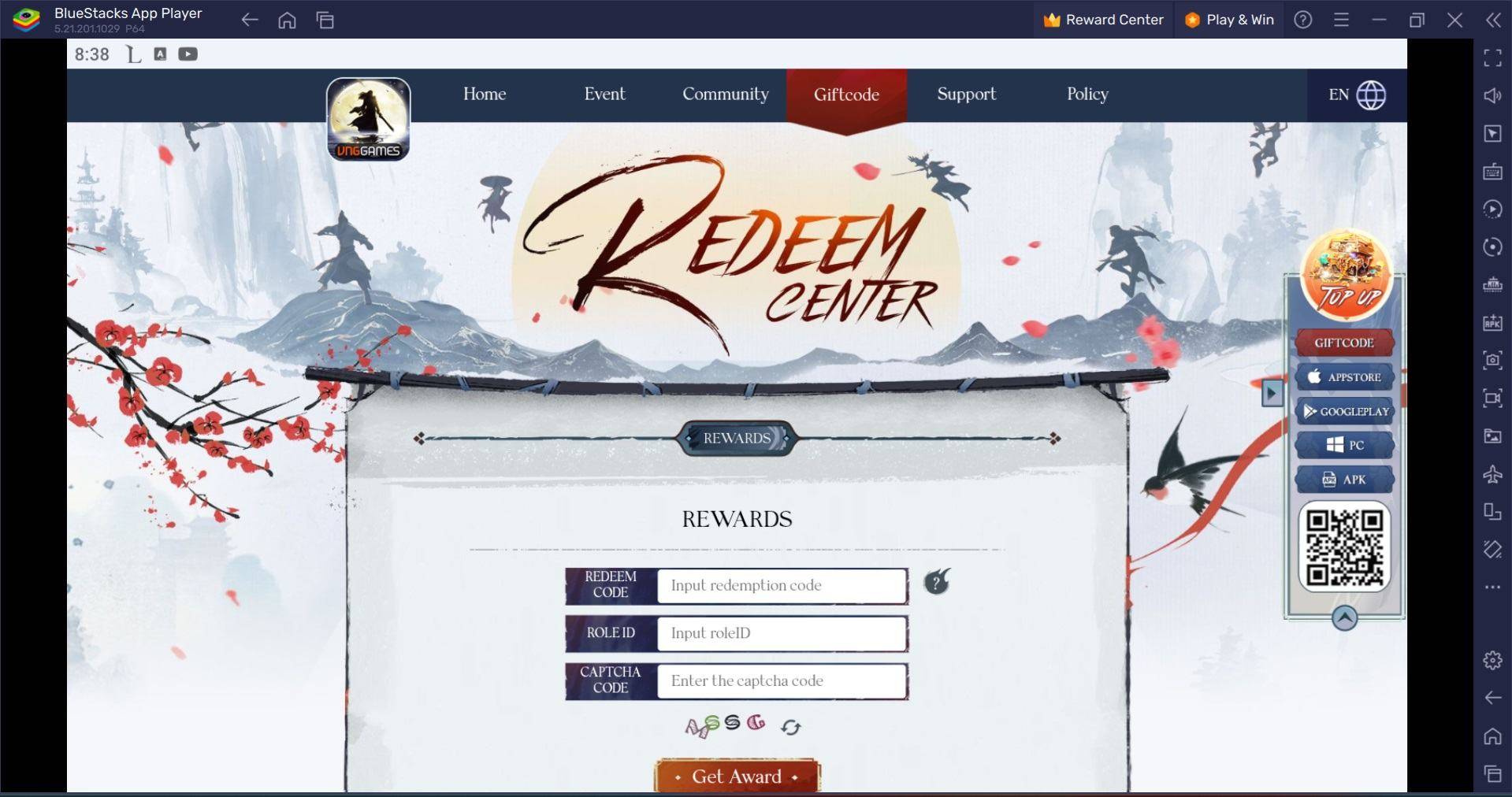 Moonlight Blade M Redeem Code Process