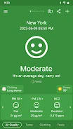 MiseMise - Air Quality, WHO Screenshot 2