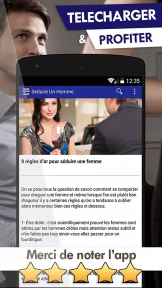 Séduire Draguer Femme Capture d'écran 2