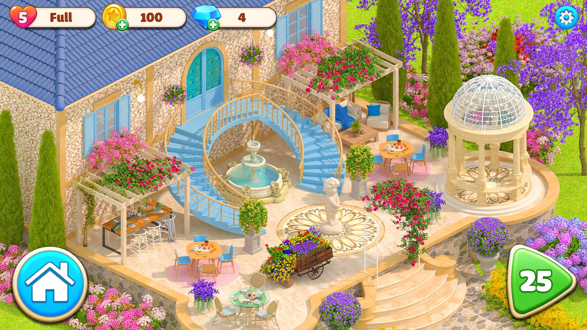 Dream Garden: Makeover Design Captura de tela 0