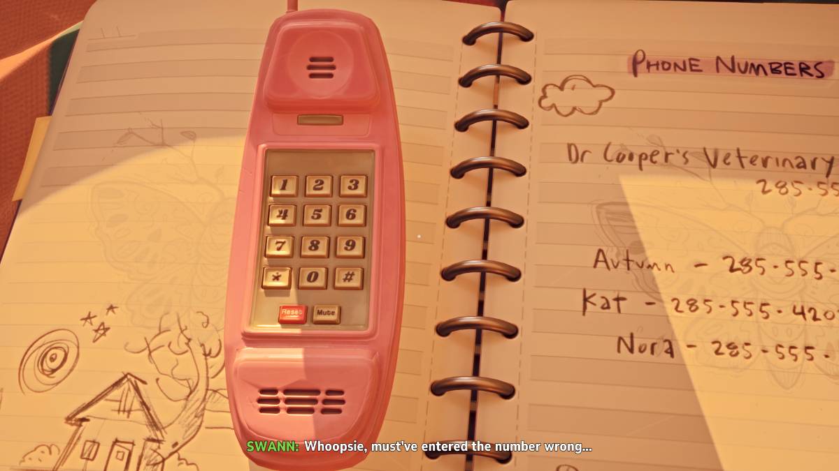 Nombor telefon telur Paskah dalam rekod yang hilang: Bloom & Rage
