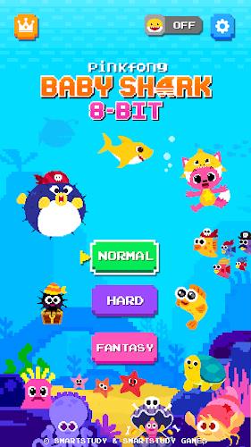 BabyShark 8BIT:Finding Friends Zrzut ekranu 0