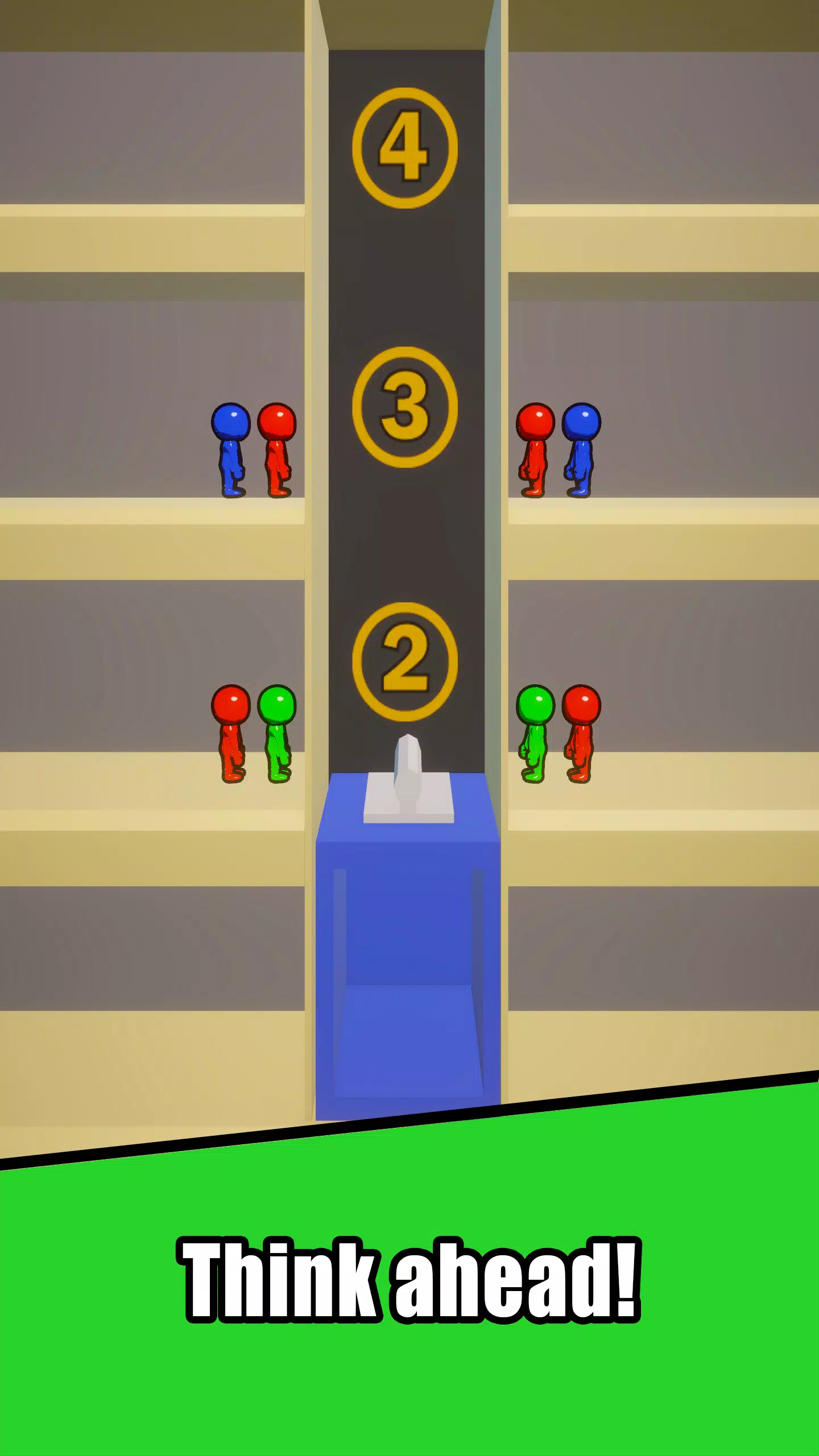 Lift Traffic: elevator game Capture d'écran 3