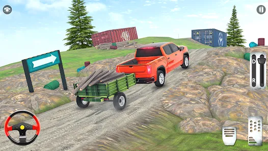 Offroad Car Parking: Car Games Screenshot 0