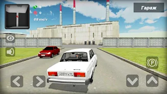 VAZ 2105 Russian Car Simulator Tangkapan skrin 3