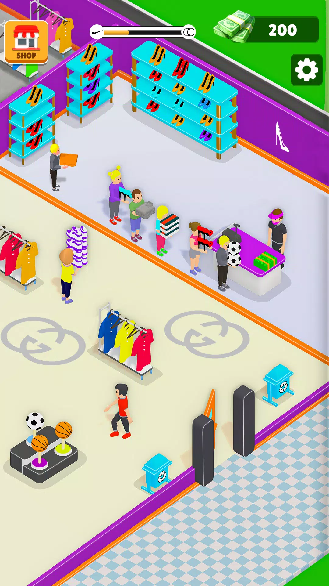 Outlet Store 3d – Tycoon Game স্ক্রিনশট 3