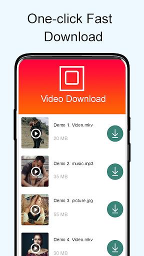 Schermata X Hot Video Downloader- Free Video Downloader 2021 3