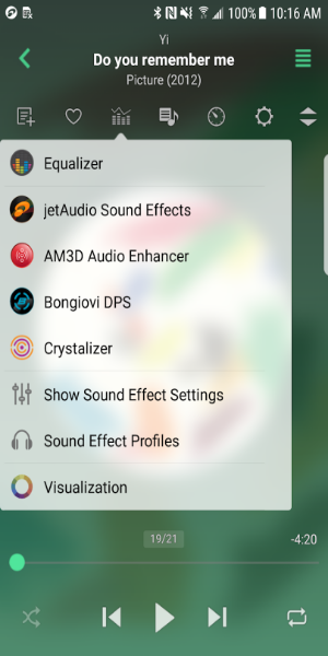 jetAudio Hi-Res Music Player Capture d'écran 0