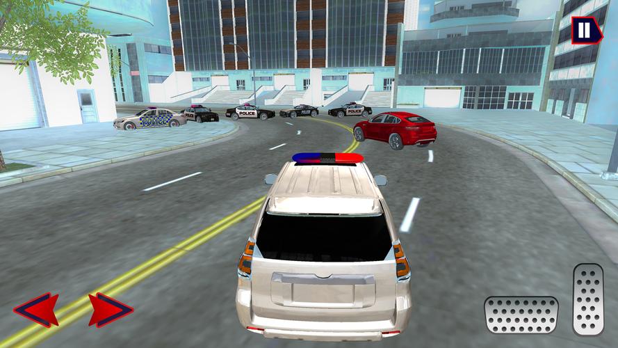 US Police Prado: City Car Screenshot 3